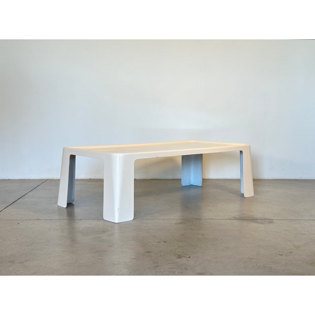 Mid-Century Modern Amanta Coffee Table attributed to Mario Bellini for B&B Italia, 1960s For Sale - Image 3 of 10