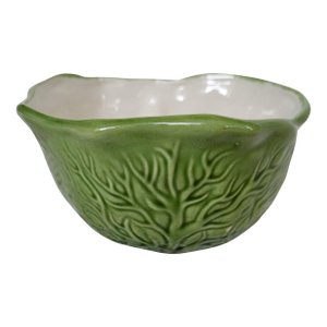 1970s Cabbage Ware Bowl From Holland Mold