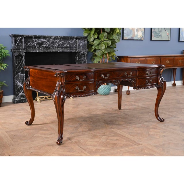 Traditional Niagara Furniture French Writing Desk For Sale - Image 3 of 11