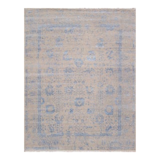 Pasargad Home Transitional Silver Area Rug, 8' 0'' X 10' 1'' For Sale