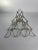 Mid-Century Modern Mid-Century Japanese Wire Pyramid Sculpture For Sale - Image 3 of 7