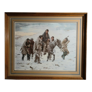 Howard Terpning "Chief Joseph Rides to Surrender" Signed Limited Edition Print - Nez Perce History