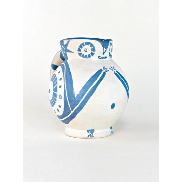 Pablo Picasso, Little Owl Pitcher Ramié Catalogue No. 82, 1949, Ceramic For Sale - Image 11 of 11