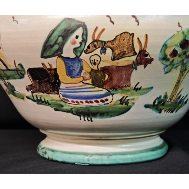 Ceramic Majolica Tureen by A. D'Arienzo for Vietri, 1970s For Sale - Image 3 of 17