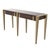 Art Deco "Micra" Credenza & Console With Bronze For Sale - Image 3 of 5