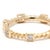 Modern David Yurman Diamond Cable Band Ring, 18k Yellow Gold, Ring Size 5 For Sale - Image 3 of 6