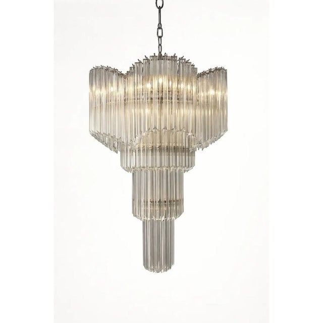 Contemporary Murano Glass Sputnik Chandelier by Simoeng For Sale - Image 3 of 6
