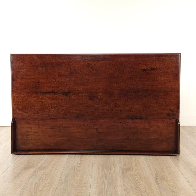 Italian Walnut Writing Table For Sale - Image 9 of 9