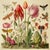 2020s # Set of 6 - 54" X 36" Gallery Wall Installation 'Insects and Flowers' Botanical Floral Prints, Unframed For Sale - Image 5 of 8
