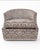 Mid-Century Modern Pair of Thomasville Upholstered Swivel Lounge Chairs For Sale - Image 3 of 11