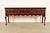Queen Anne Henkel Harris Queen Anne Solid Mahogany Sideboard Credenza For Sale - Image 3 of 15