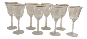 Lenox “Fontaine” Water Goblets - Set of 8