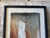 Burnt Orange Abstract Paint on Gauze, Framed, by Diane Petry For Sale - Image 8 of 17