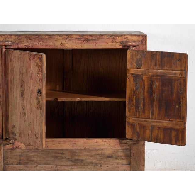 Small Antique Two-Door Cabinet, 1900s For Sale - Image 9 of 16