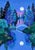 "The Dreaming" Contemporary Surrealist Landscape Giclee Reproduction Print by Wynn Yarrow 17 x22 For Sale