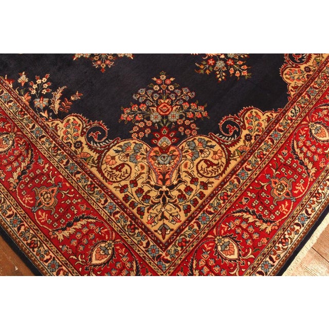 Middle Eastern Hand-Knotted Rug For Sale - Image 9 of 11
