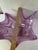 Vintage Large Vintage Lavorazione Arte Murano Purple Pink Glass 8 Point Starfish Bowl For Sale - Image 4 of 12
