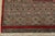 Bokhara Jaldar Rug 4’1” X 6′ Red Wool Tribal Hand-Knotted Oriental Carpet For Sale - Image 9 of 12