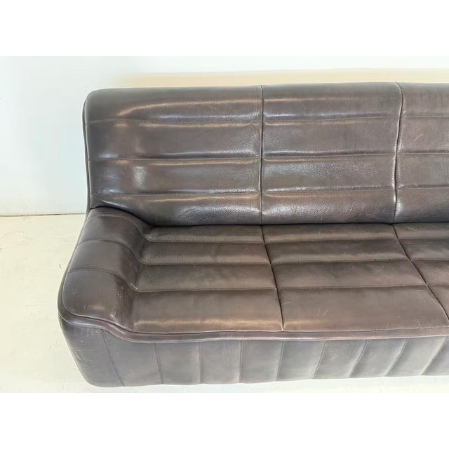 DS 84 Neck Leather Sofa from de Sede, Set of 2 For Sale - Image 9 of 18