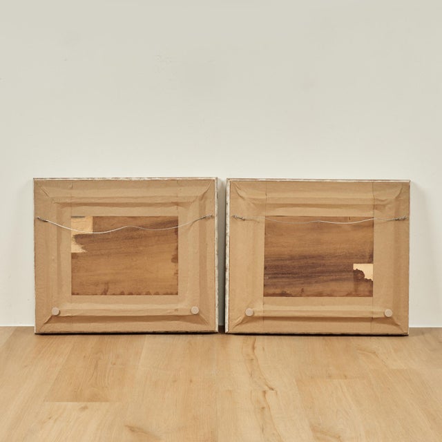 Pair of Tropical Haitian Paintings of Haitians at Work by Werner Jaegerhuber For Sale - Image 17 of 18