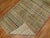 Mid 20th Century Mid 20th Century Small Pattern Turkish Deco Runner For Sale - Image 5 of 6