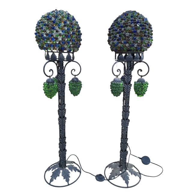 Moroccan Handcrafted Lamp, 1940s For Sale - Image 6 of 7