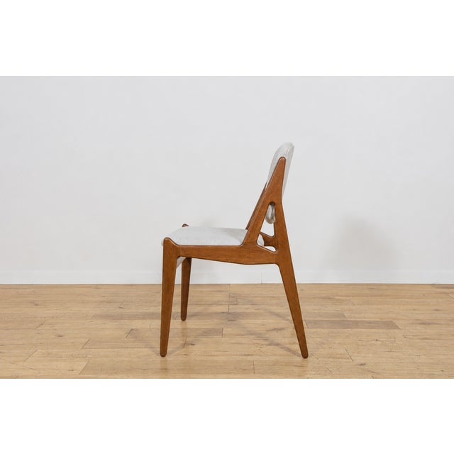 Mid-Century Teak Ella Dining Chairs by Arne Vodder for Vamo Sønderborg, Denmark, 1960s, Set of 6 For Sale - Image 10 of 18