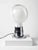 Murano Space Age Table Lamp, 1970 - Top Design Year: 1970 Space Age Color: Transparent, White, Chromed Steel Materials:...