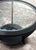Mid 20th Century Paolo Buffa Style Black Ebonized Italian Art Deco Side Table Ground Glass Top For Sale - Image 13 of 18