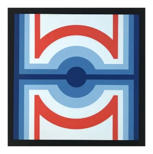 Screenprint by Jo Niemeyer, 1974