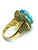 Bochic "Orient" Vintage Multi Citrine & Blue Topaz Ring Set 18K & Silver For Sale In New York - Image 6 of 10