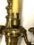 Antique Brass 4-Light Wall Lamp, 1950s For Sale - Image 6 of 8