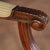 Wood Round Back Mahogany Chairs- Set of 10 For Sale - Image 7 of 14