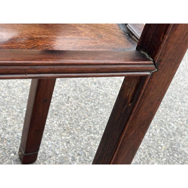 Wood Antique Chinese Jardiniere Hardwood Stand For Sale - Image 7 of 14