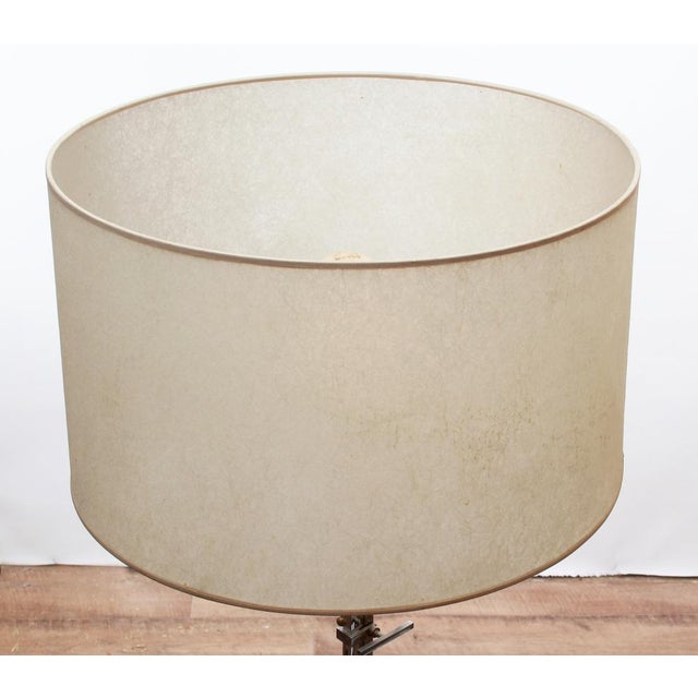 Minimalist Height-Adjustable Floor Lamp in Chrome, 1970s For Sale - Image 10 of 15