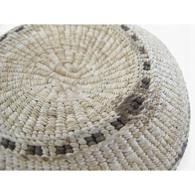 Antique Northern California Hupa/Yurok/Karuk Native Chevron Basket Bowl For Sale - Image 11 of 11