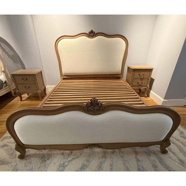 French Upholstered Rose Bedroom Set For Sale - Image 16 of 16