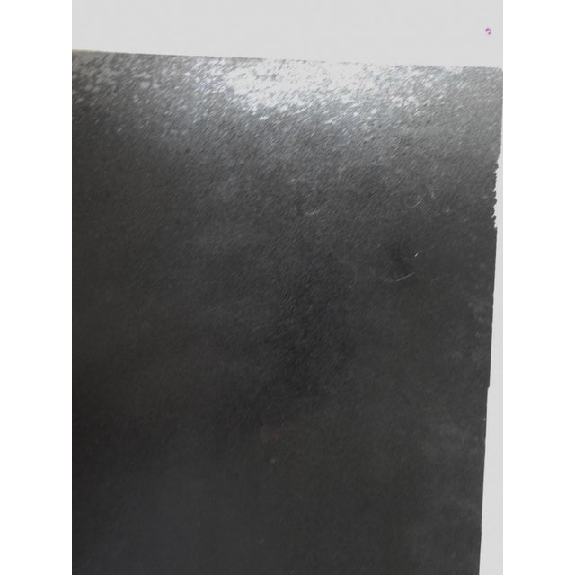 1970s Vintage 1970s Abstract Shadow Painting For Sale - Image 5 of 6