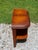 Vintage Art Deco Waterfall End Table Demilune Tripod Stand For Sale - Image 10 of 16