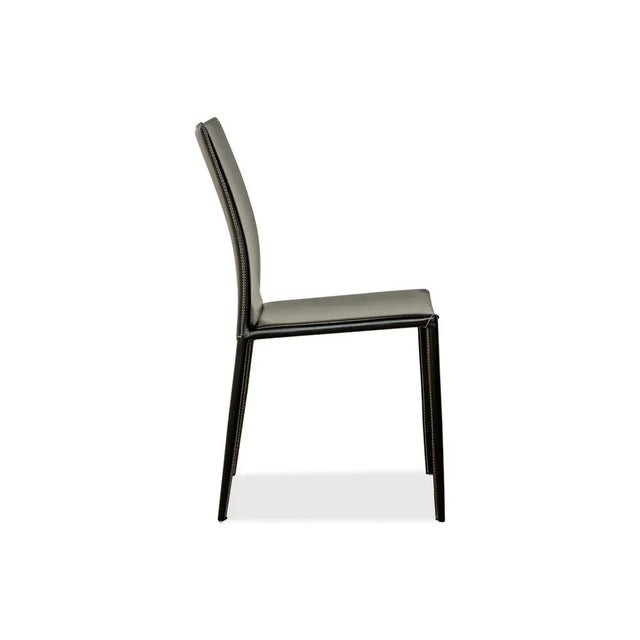 Animal Skin Linda Chair in Leather by Bontempi For Sale - Image 7 of 11