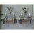 1940's Hollywood Regency Silvered Metal With Amethyst & Pink Cut Austrian Crystal Waterfall Wall Sconces a - Pair For Sale - Image 18 of 18