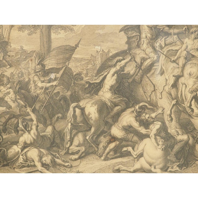 Late 18th Century French Lithograph in Giltwood Frame, After Charles Le Brun For Sale - Image 12 of 18