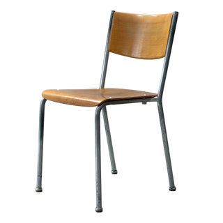 Vintage Stacking Chair by Gustav Hassenpflug for Embru, 1970s For Sale