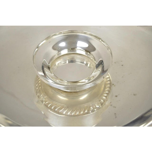 Early 20th Century English Victorian Royal Castle Silver Plated Ice Bowl & Champagne Chiller Bucket For Sale - Image 9 of 12