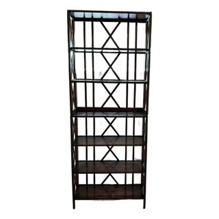 1990s Chippendale Style Shelf For Sale