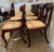 Brown Large 1880's Empire Mahogany Dining Table Set For Sale - Image 8 of 10