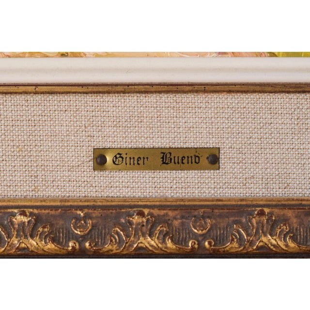 Painting of Beach Scene by Luis Giner Bueno For Sale - Image 7 of 10