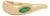 14k Gold Modern Sculptural Marquise Natural Emerald Wavy Band Ring Size 9 For Sale