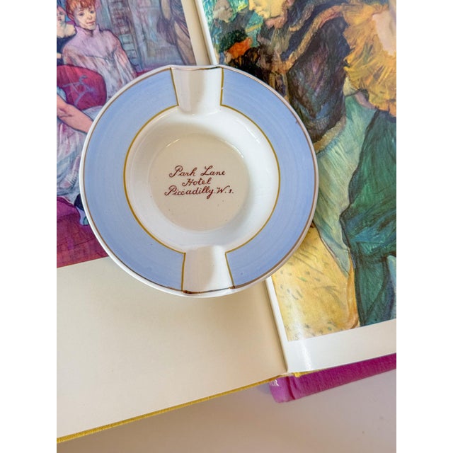 Mid Century Park Lane Hotel Piccadilly w.1. Ashtray Trinket Dish, London For Sale - Image 9 of 10