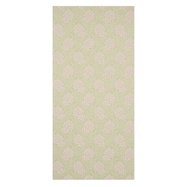 Leafy floral bouquets intertwine with contrasting vines, Secret Garden, a soft yet graphic medium-scale pattern that’s...